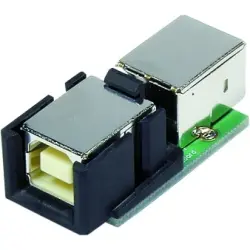 Connector, USB socket type B 2.0 to USB socket type B 2.0, straight, 09455411906