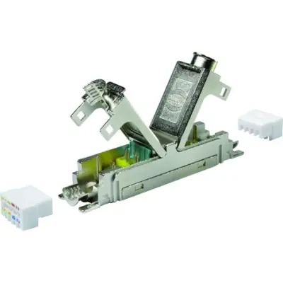 Extender, IDC connection, (W x H x D) 65.6 x 13.15 x 15.6 mm, silver, 09455451569 - 1