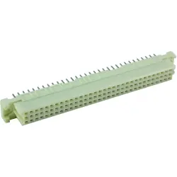 Female connector, type C, 96 pole, a-b-c, pitch 2.54 mm, solder pin, straight, 09032966841