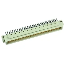 Male connector, type C, 96 pole, a-b-c, pitch 2.54 mm, solder pin, angled, 09036962921