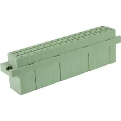 Female connector, type E, 48 pole, pitch 5.08 mm, crimp connection, straight, 09050483204