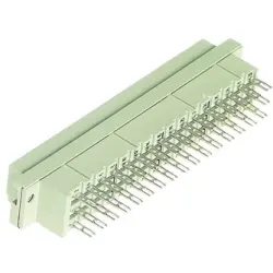 Female connector, type E, 48 pole, a-c-e, pitch 5.08 mm, solder pin, straight, gold-plated, 09052482823