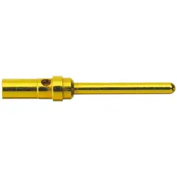 Pin contact, 0.08-0.21 mm², AWG 28-24, crimp connection, gold-plated, 09670007570