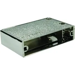 D-Sub connector housing, size: 3 (DB), angled 90°, cable Ø 5.75 to 9 mm, thermoplastic, shielded, silver, 09670250513