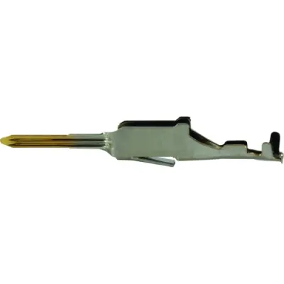 Pin contact, 0.5-1.5 mm², AWG 20-16, crimp connection, gold-plated, 09060009552 - 1
