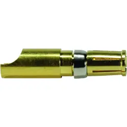 Receptacle, 4.0-6.0 mm², AWG 10-8, solder connection, noble metal, 09691817423
