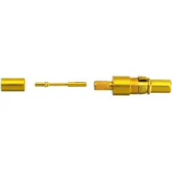 Pin contact, crimp connection, gold-plated, 09692815141