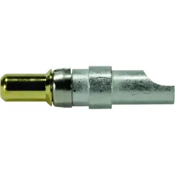Pin contact, 3.8-10.75 mm², AWG 12-10, solder connection, gold-plated, 09692817422