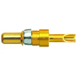 Pin contact, 2.54-5.31 mm², AWG 14-12, crimp connection, gold-plated, 09692825821