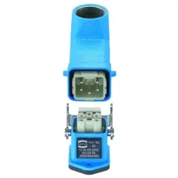Connector kit, size 3A, 4 pole + PE , IP67, 10360040002