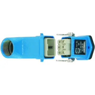 Connector kit, size 3A, 5 pole + PE , IP67, 10360050001 - 1