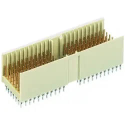 Male connector, 154 pole, pitch 2 mm, straight, 17011541201