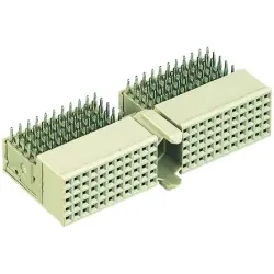 Female connector, 90 pole, pitch 2 mm, angled, 17210902103