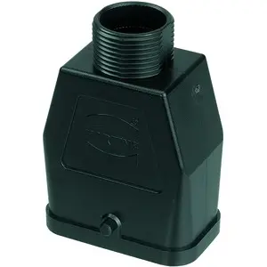 Grommet housing, size Han-Compact, PC, M25, straight, longitudinal bow locking, IP65, 19120080429 - 1