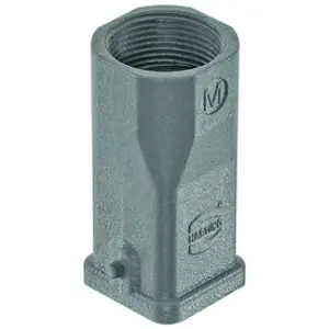 Grommet housing, size 3A, zinc die casting, M25, straight, longitudinal bow locking, IP44/IP65/IP67, 19200031445 - 1
