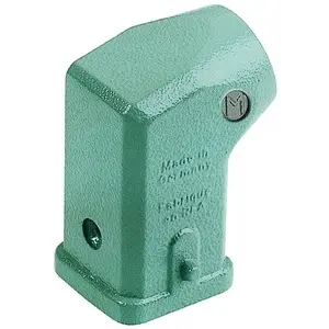 Grommet housing, size 3A, zinc die casting, M20, angled, longitudinal bow locking, IP44/IP65/IP67, 19200031640 - 1