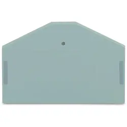 End/Intermediate plate for terminal block, 280-312