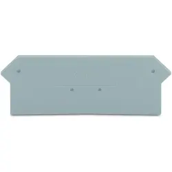 End/Intermediate plate for terminal block, 280-316