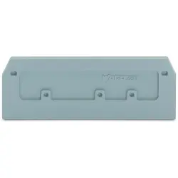 End/Intermediate plate for terminal block, 280-374
