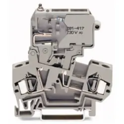 Fuse terminal block, 1 pole, 0.08-4.0 mm², 800 V, 10 A, 281-611/281-418