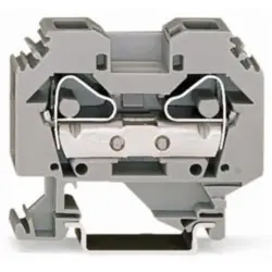 2-wire feed-through terminal, spring-clamp connection, 0.2-16 mm², 1 pole, 76 A, 8 kV, blue, 283-104