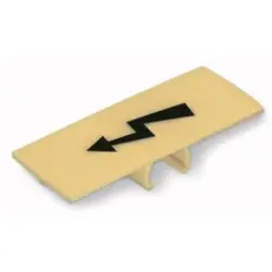 Warning cover for connection terminal, 285-170