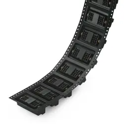 Pin header, 16 pole, pitch 3.5 mm, straight, black, 713-1408/117-000/997-407