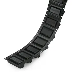Pin header, 8 pole, pitch 3.5 mm, angled, black, 713-1424/116-000/997-406