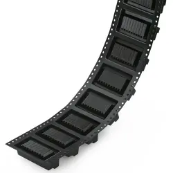 Pin header, 8 pole, pitch 3.5 mm, angled, black, 713-1424/117-000/997-406