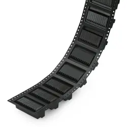 Pin header, 14 pole, pitch 3.5 mm, angled, black, 713-1427/117-000/997-407