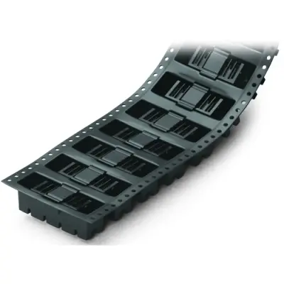 Pin header, 9 pole, pitch 2.5 mm, angled, black, 733-369/105-604/997-406 - 1