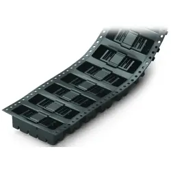 Pin header, 12 pole, pitch 2.5 mm, angled, black, 733-372/105-604/997-406