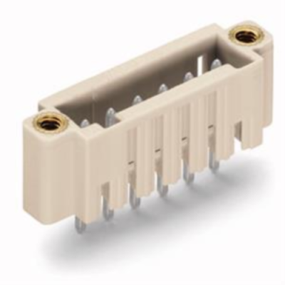 Pin header, 13 pole, pitch 3.5 mm, straight, light gray, 734-143/108-000 - 1