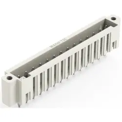 Pin header, 14 pole, pitch 3.5 mm, straight, light gray, 734-144/108-000