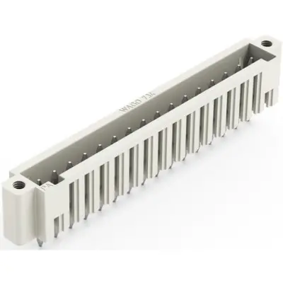 Pin header, 16 pole, pitch 3.5 mm, straight, light gray, 734-146/108-000 - 1