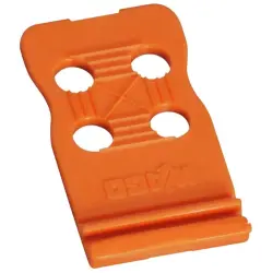 Strain relief plate for female connector, 734-228