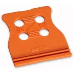 Strain relief plate for female connector, 734-229