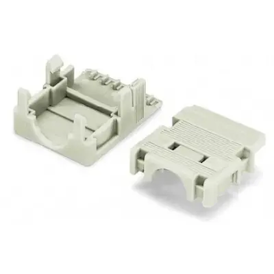 Strain relief housing for cable tie, 734-604 - 1