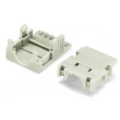 Strain relief housing for cable tie, 734-605 - 1