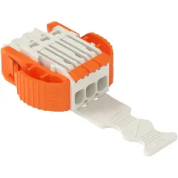 1-wire female connector, 3 pole, pitch 3.5 mm, straight, light gray, 2734-1103/038-000/333-000
