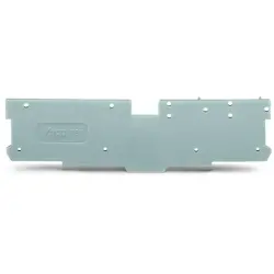 End/Intermediate plate for terminal block, 769-303