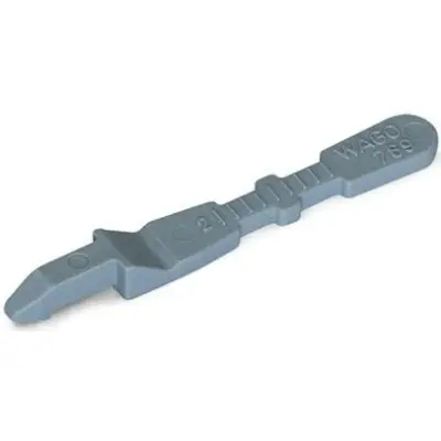 Strain relief plate for female connector, 769-410 - 1