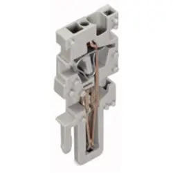 1-wire end module, 1 pole, pitch 5 mm, 0.08-4.0 mm², AWG 28-12, straight, 32 A, 500 V, spring-cage connection, 769-503