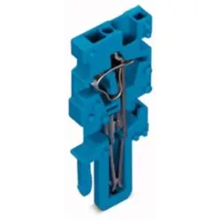 1-wire female connector end module, 1 pole, pitch 5 mm, 0.08-4.0 mm², AWG 28-12, straight, 32 A, 500 V, spring-cage connection, 769-503/000-006
