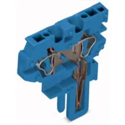 2-wire female connector end module, 1 pole, pitch 5 mm, 0.08-4.0 mm², AWG 28-12, straight, 32 A, 500 V, spring-cage connection, 769-506/000-006