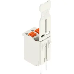 Socket header, 2 pole, pitch 3.5 mm, straight, light gray, 2091-1152/000-1000