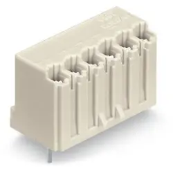 Socket header, 8 pole, pitch 3.5 mm, straight, light gray, 2091-1308/200-000