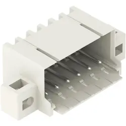 Pin header, 6 pole, pitch 3.5 mm, angled, light gray, 2091-1426/205-000