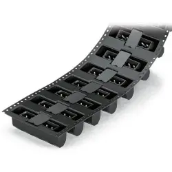 Pin header, 7 pole, pitch 5 mm, black, 231-137/001-000/105-604/997-407