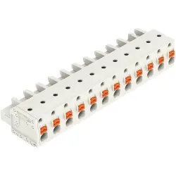 Female connector, 12 pole, pitch 7.5 mm, light gray, 2721-212/026-000